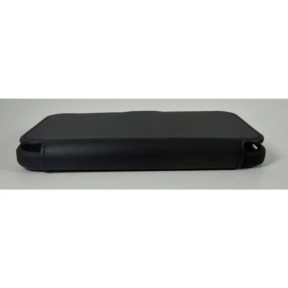 Nomad Modern Black Leather Folio fo r iPhone 14 Pro - Open Box